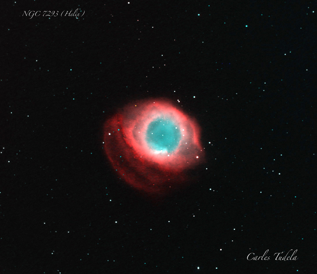Nebulosa planetària de l'Hèlix - Carles Tudela