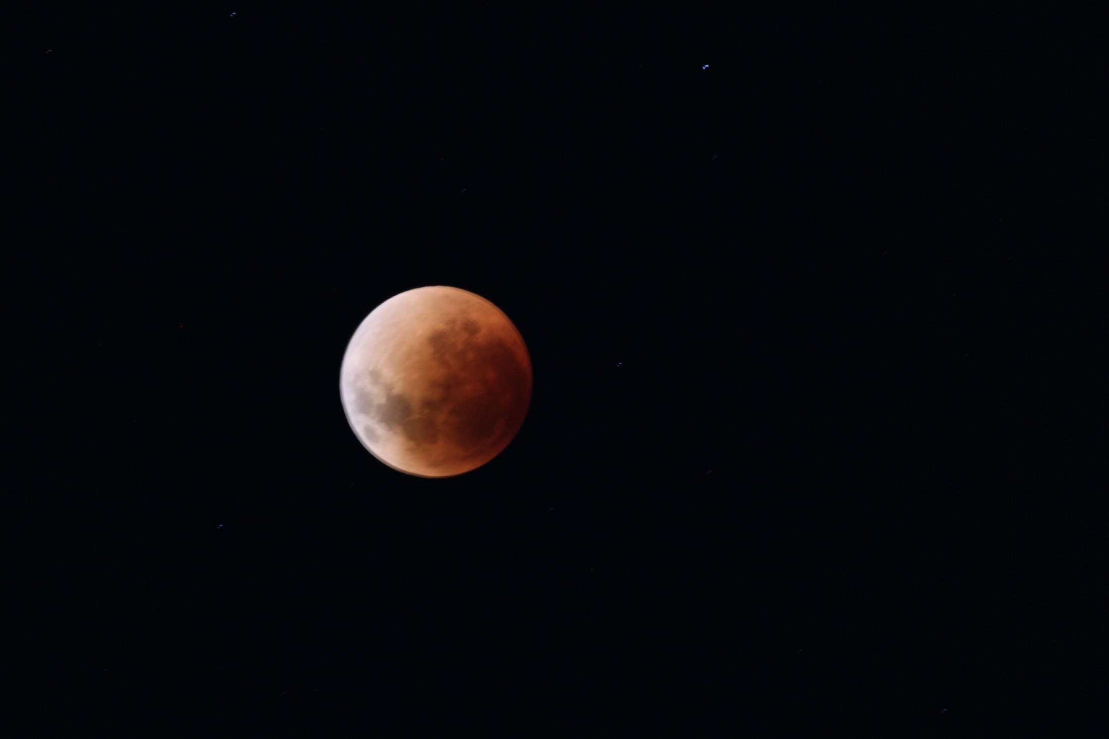 Eclipse total de Luna - Rodolfo Perez