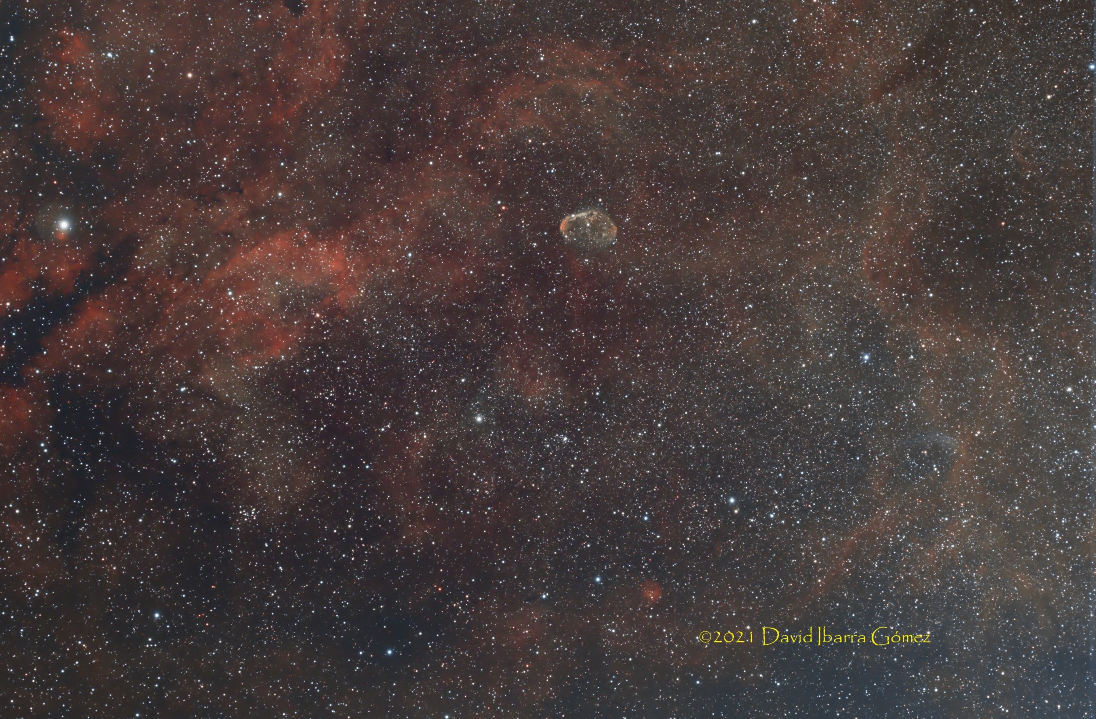 Arround Soap Bubble Nebula - David Ibarra