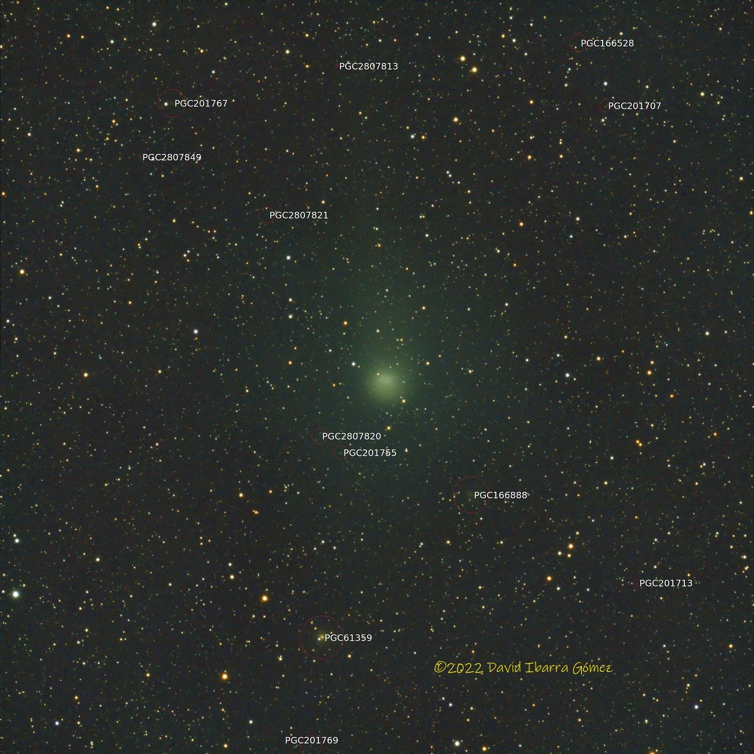 Cometa C/2017 K2 - David Ibarra