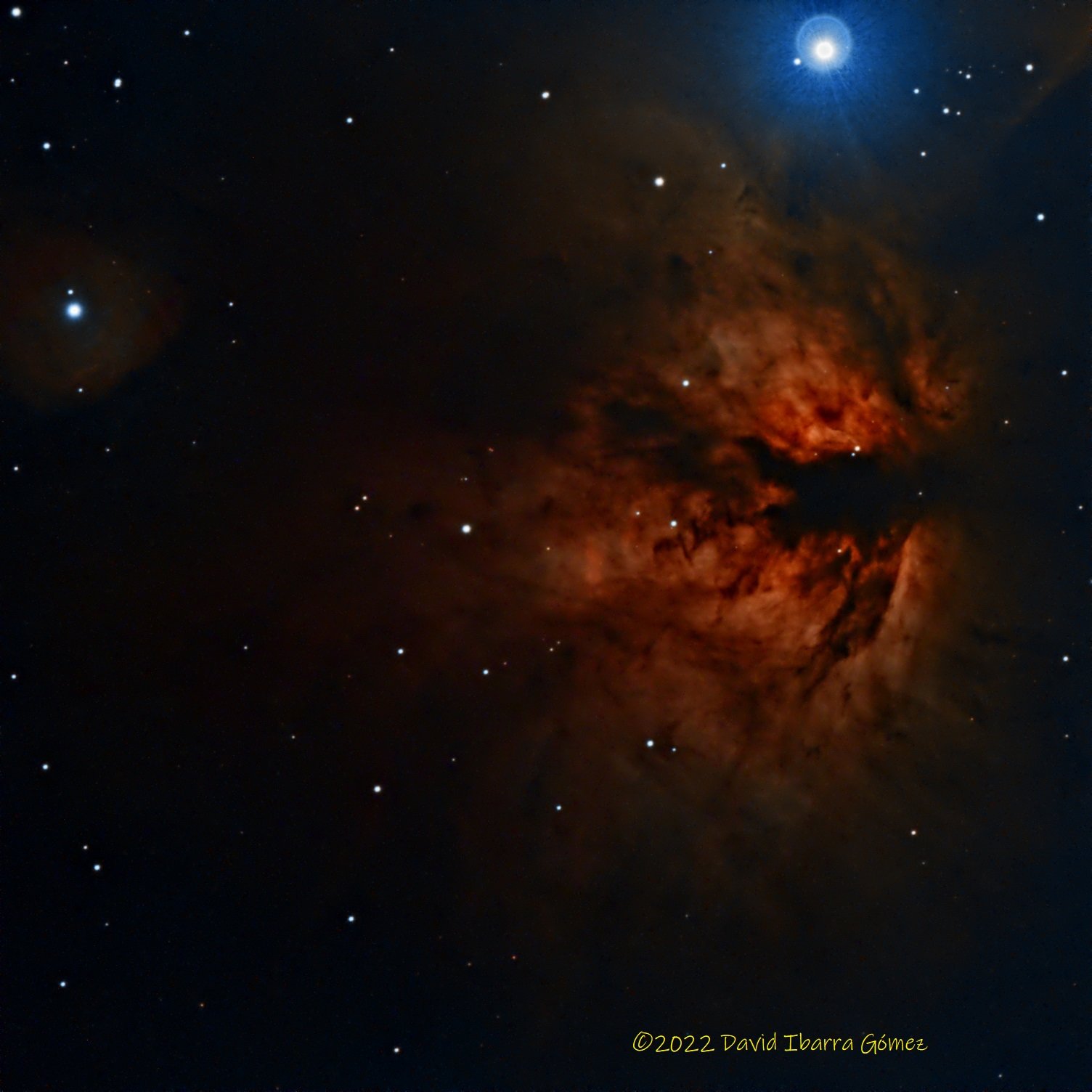 Nebulosa de la Flama - David Ibarra