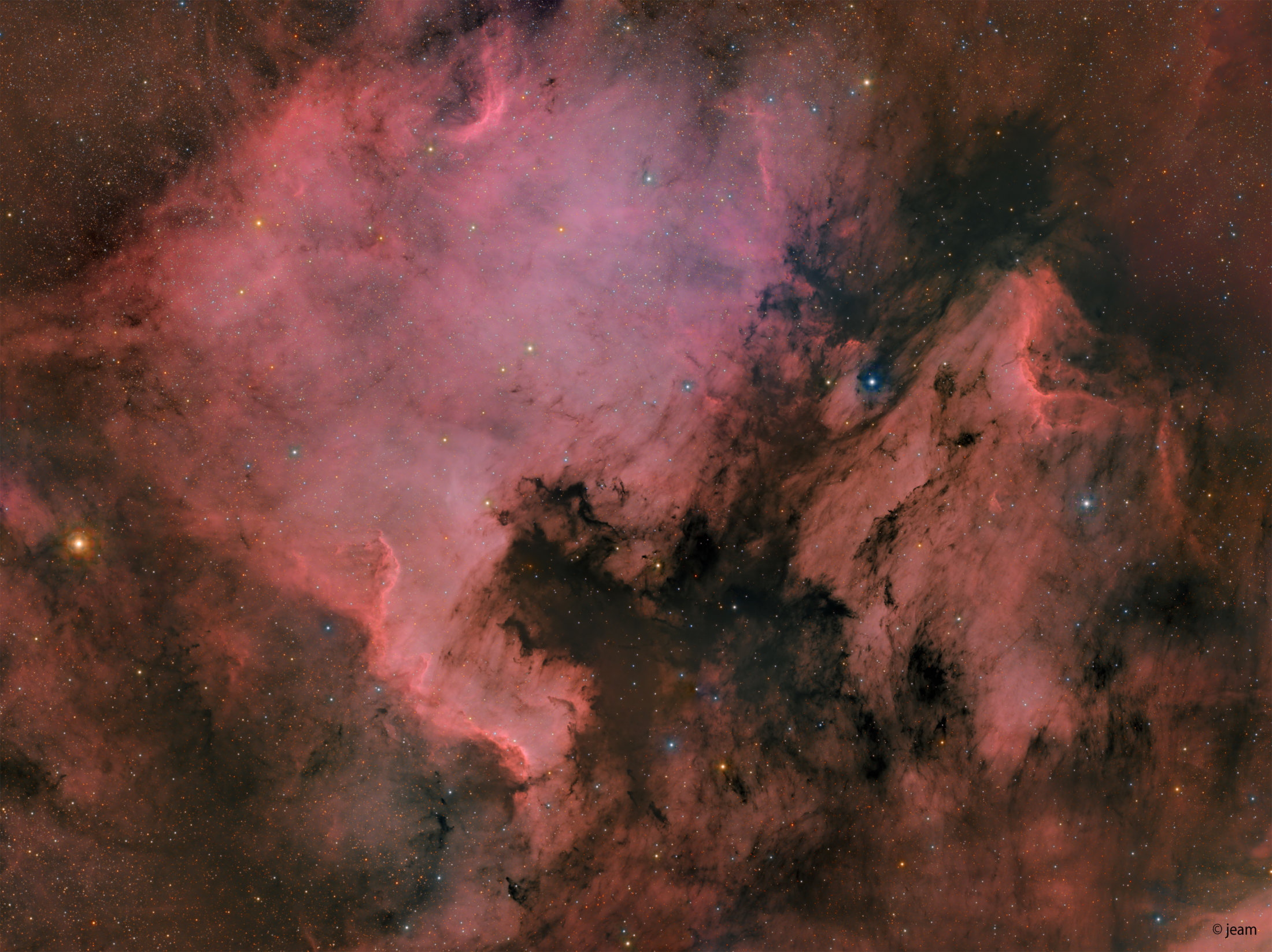 NGC7000 i IC5070 - Jordi Artigas