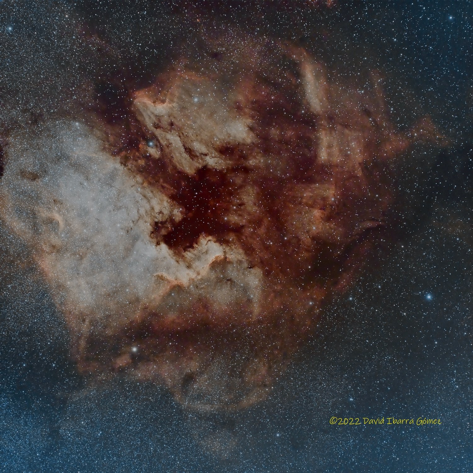 Nebulosa Norteamerica Y Pelícano - David Ibarra