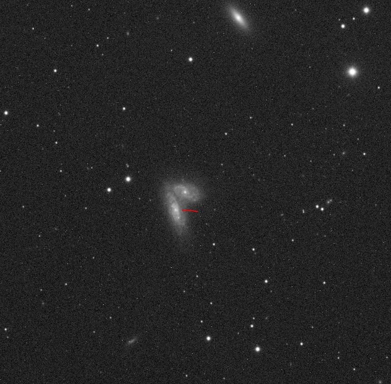 SN en NGC4568 - Xavier Rubia