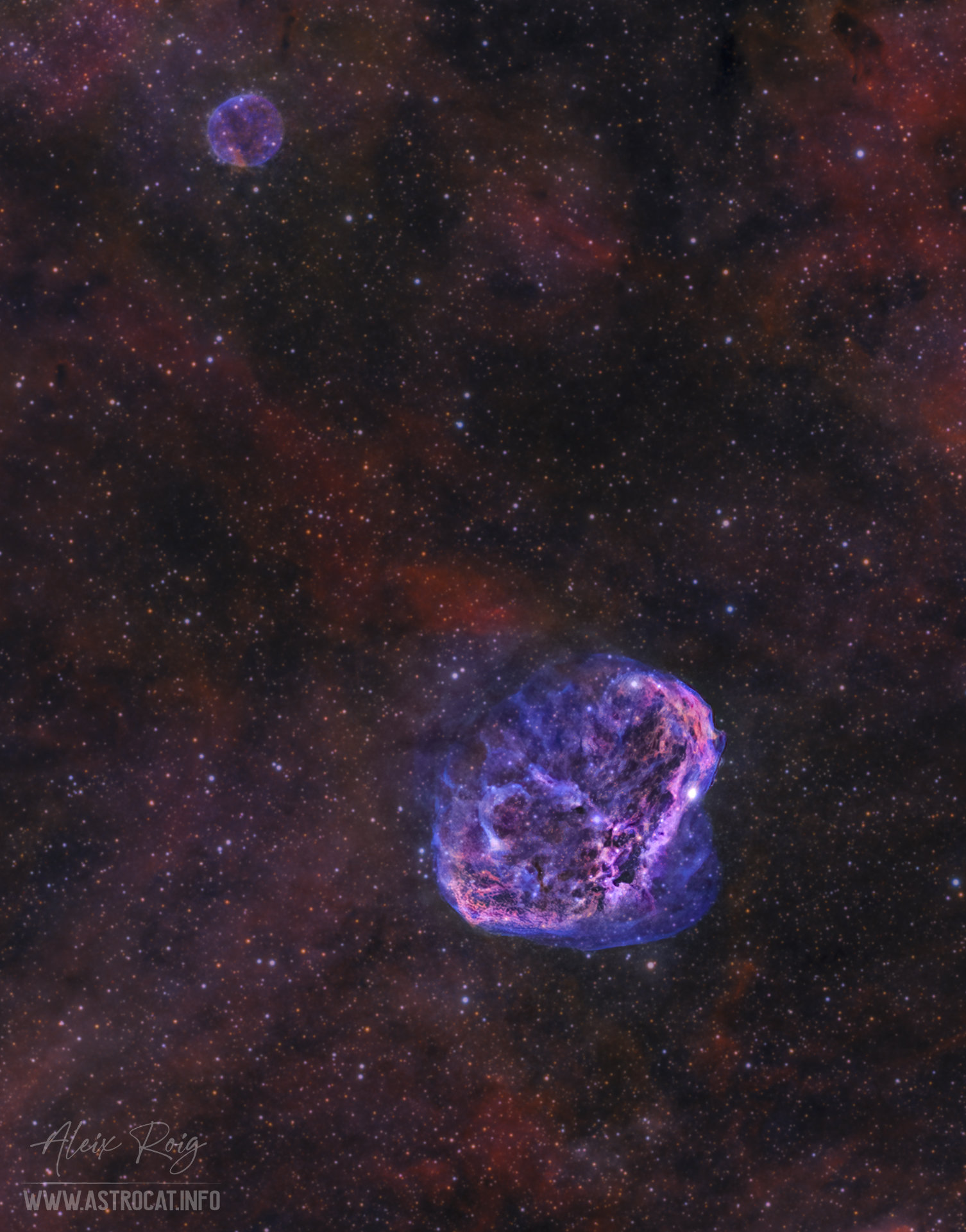 Nebulosa Creixent i Bombolla - Aleix Roig