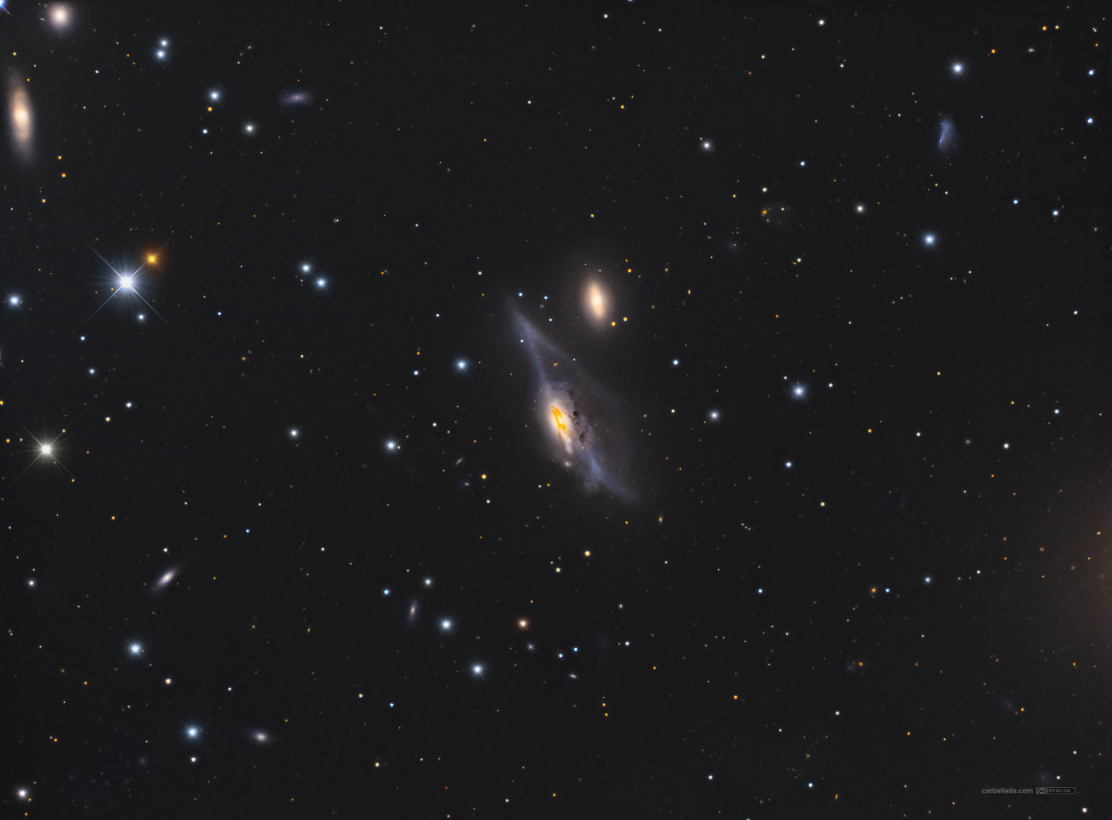 NGC 4438 - José Carballada