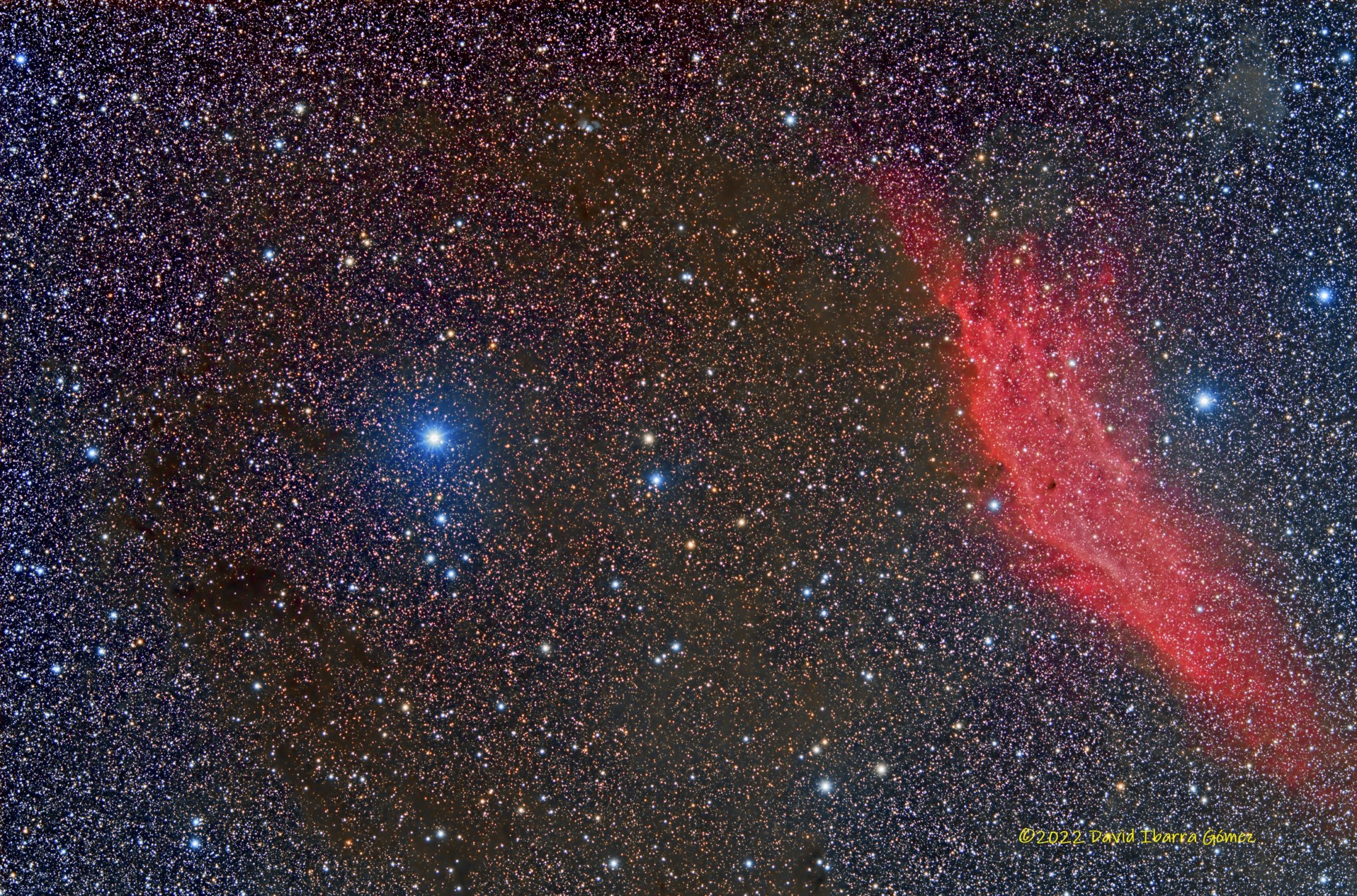VdB16 Y Nebulosa California - David Ibarra